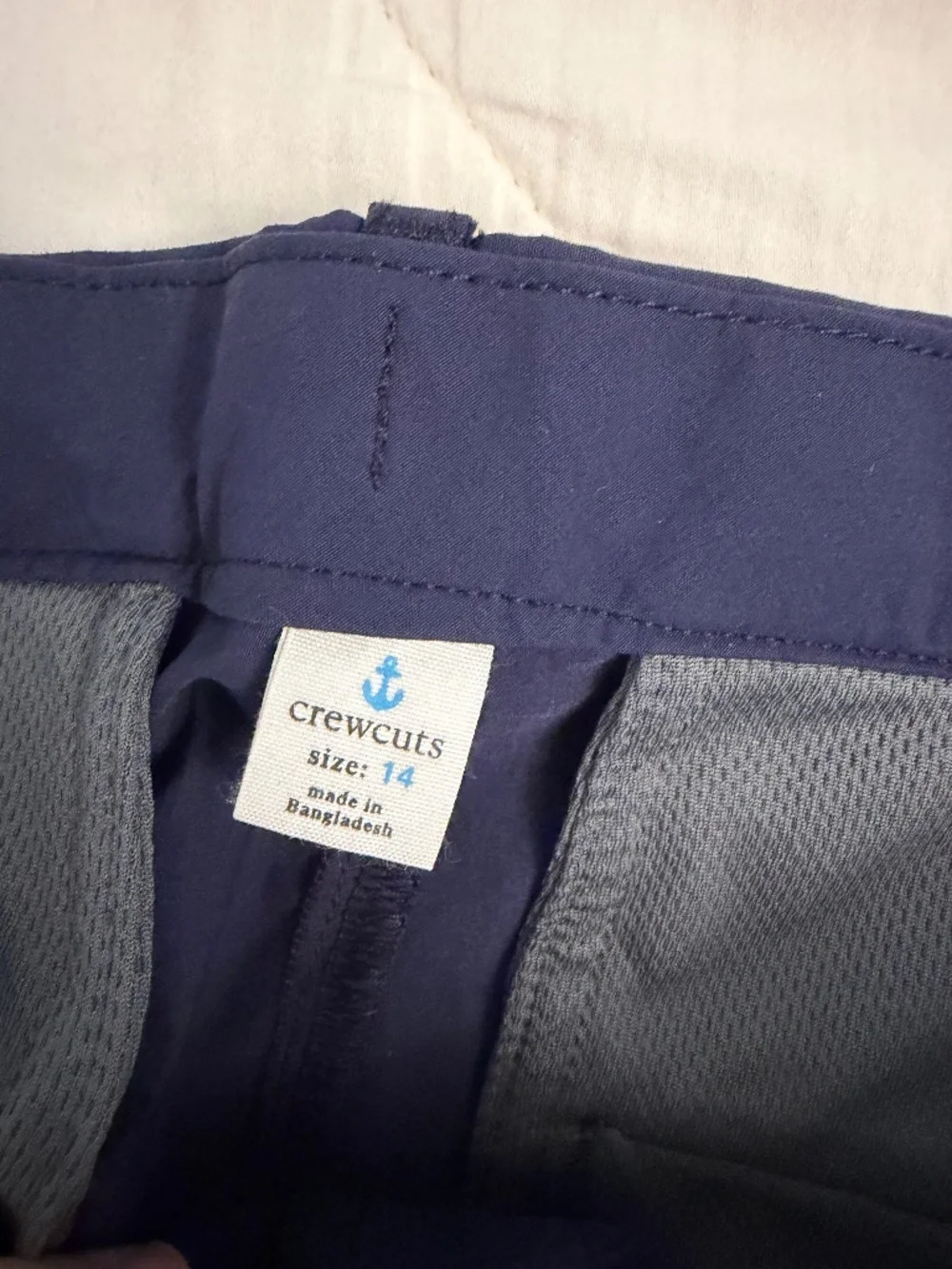 Crewcuts golf pants boys size 14